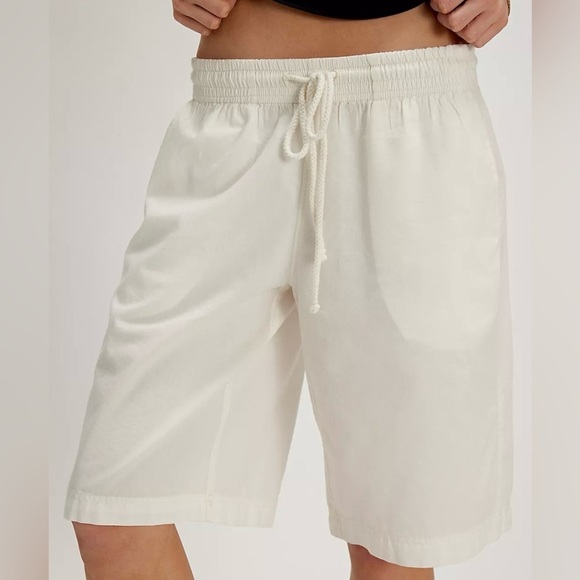 Free People Saylor Poplin Pull On Shorts NWT - Picture 2 of 6